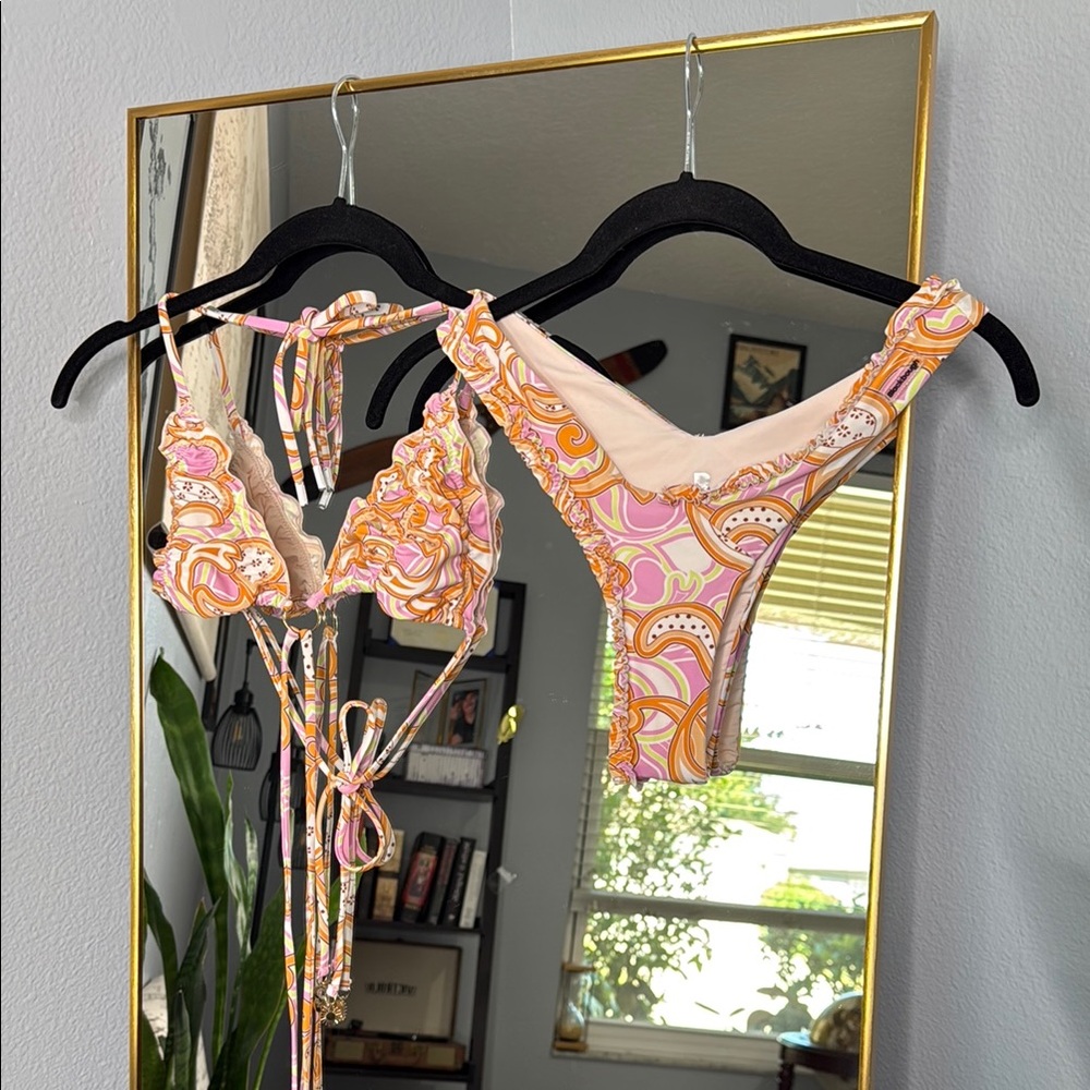 Blackbough Colorful Paisley Bikini Set medium
